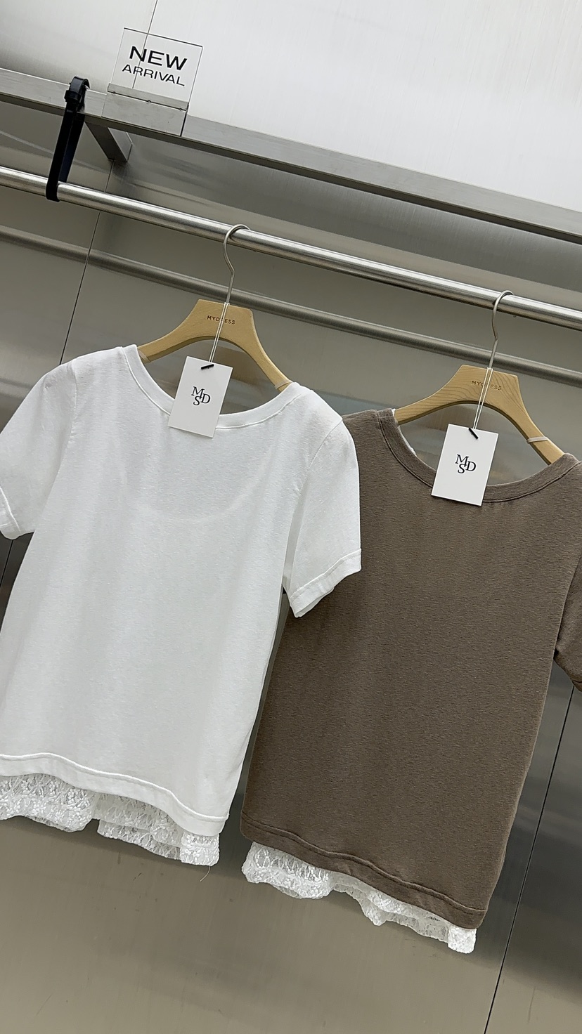 MYDRESS韓國直郵女士新品推薦休閑職業26夏季T恤不含內搭MYDRESST恤
