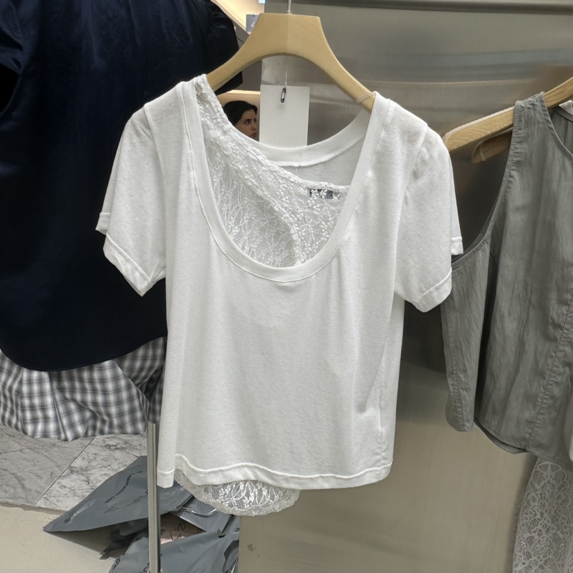 MYDRESS韓國直郵女士新品推薦休閑職業26夏季T恤不含內搭MYDRESST恤