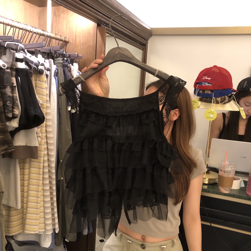 VIRKIN韓國直郵實拍女裝新款休閑26春夏熱賣人氣吊帶背心VIRKIN吊帶/背心