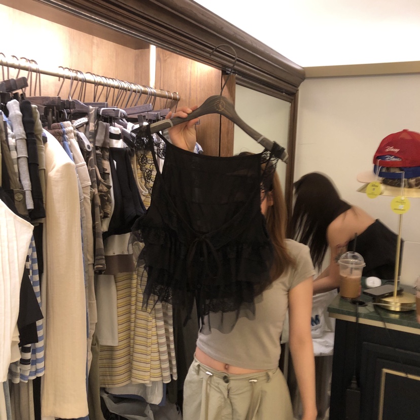 VIRKIN韓國直郵實拍女裝新款休閑26春夏熱賣人氣吊帶背心VIRKIN吊帶/背心圖色2