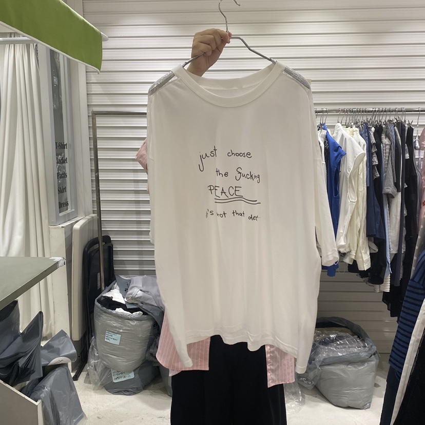 BRICKLANE韓國代購女士新款休閑26春夏推薦時尚人氣熱賣T恤BRICKLANET恤圖色1