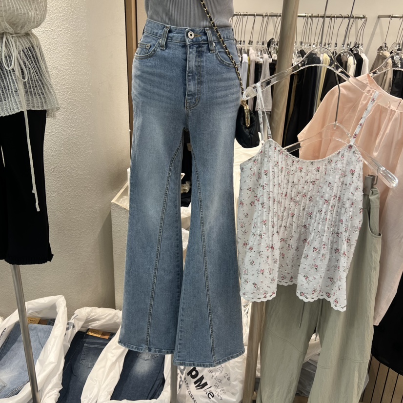MAGNOLIA36-L韓國直郵實拍女裝新品熱賣時尚職業人氣牛仔褲MAGNOLIA36-L牛仔褲圖色2