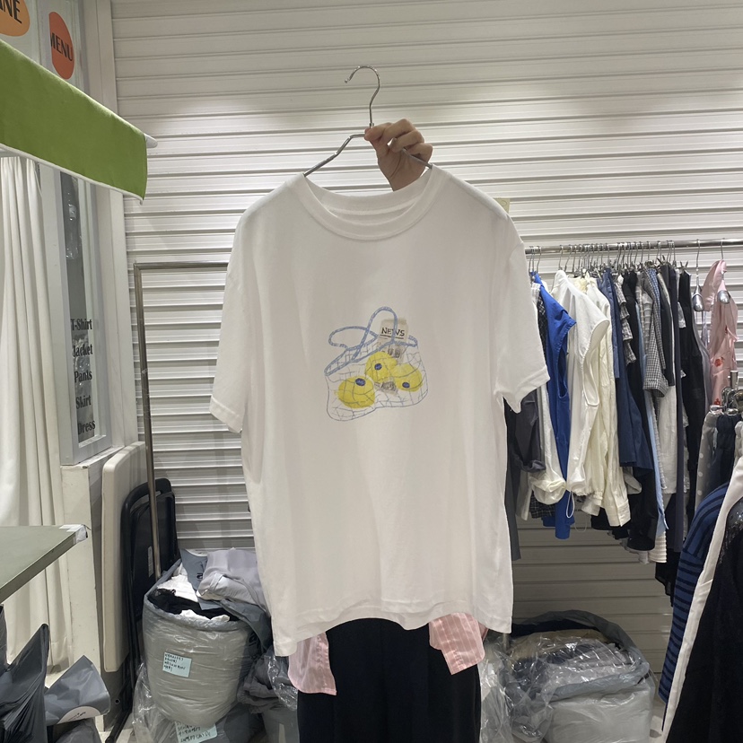 BRICKLANE韓國代購女士新款職業人氣時尚26春夏休閑熱賣T恤BRICKLANET恤圖色1