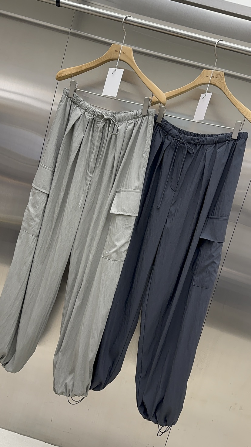 MYDRESS韓國直郵實拍女士新品26春夏熱賣休閑26夏季休閑褲MYDRESS休閑褲