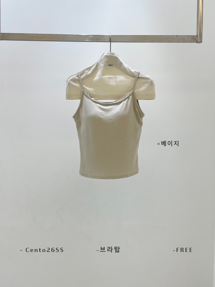 CENTO韓國直郵女裝新款推薦職業人氣時尚26春夏休閑吊帶背心CENTO吊帶/背心圖色2