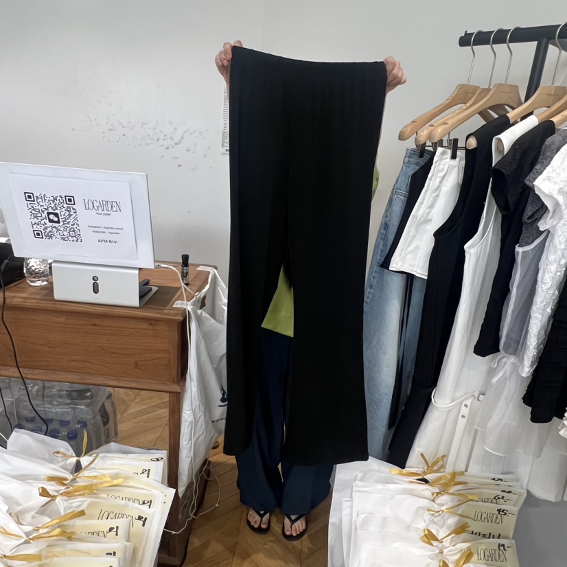 LOGARDEN韓國代購女裝新品休閑人氣26夏季時尚推薦休閑褲LO GARDEN休閑褲圖色1