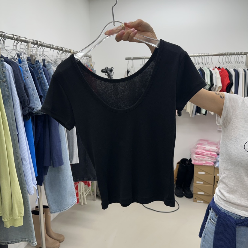 TOPDRESSING韓國代購女裝新款26春夏休閑人氣時尚職業T恤TOPDRESSINGT恤
