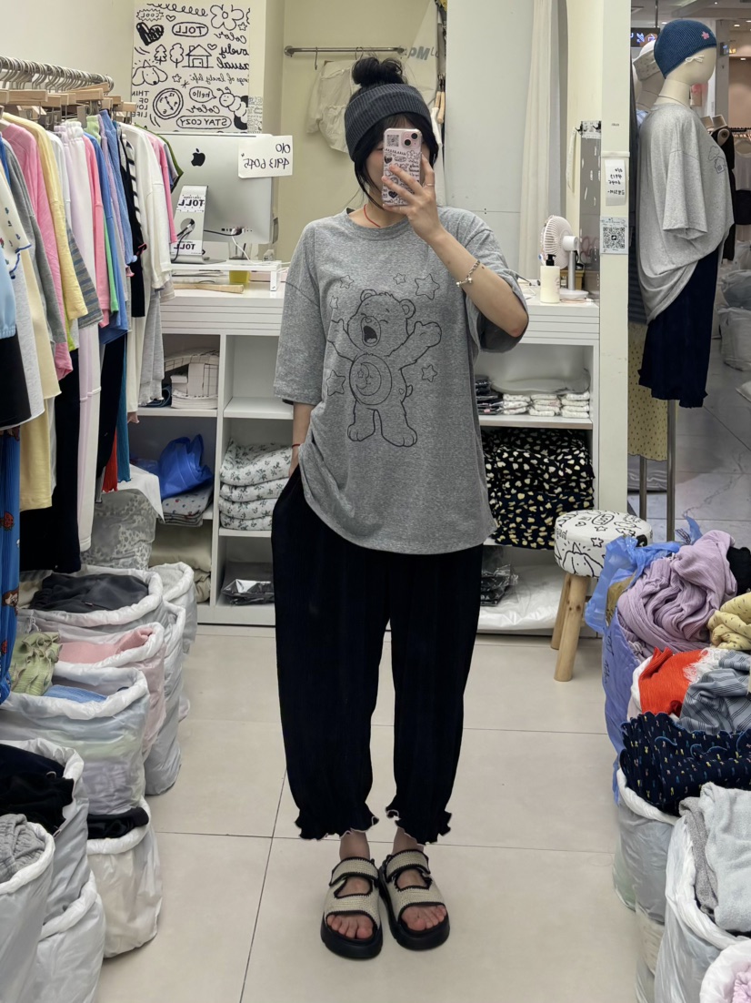 TOLL韓國代購女裝新款時尚人氣推薦26夏季熱賣職業休閑褲TOLL休閑褲