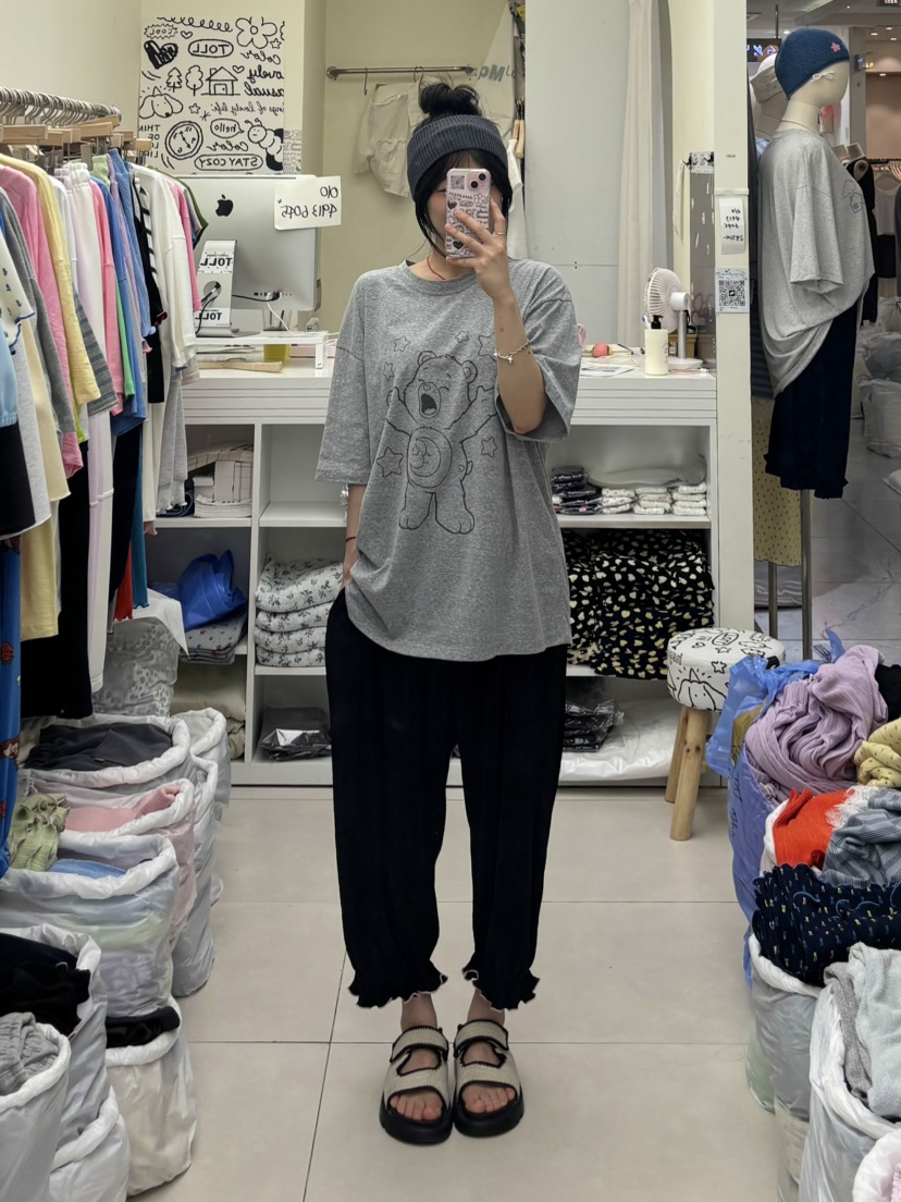 TOLL韓國代購女裝新款時尚人氣推薦26夏季熱賣職業休閑褲TOLL休閑褲