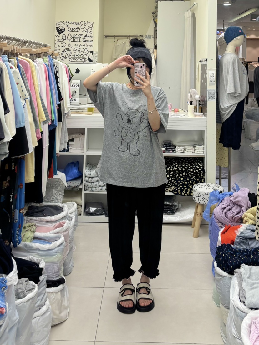 TOLL韓國代購女裝新款時尚人氣推薦26夏季熱賣職業休閑褲TOLL休閑褲
