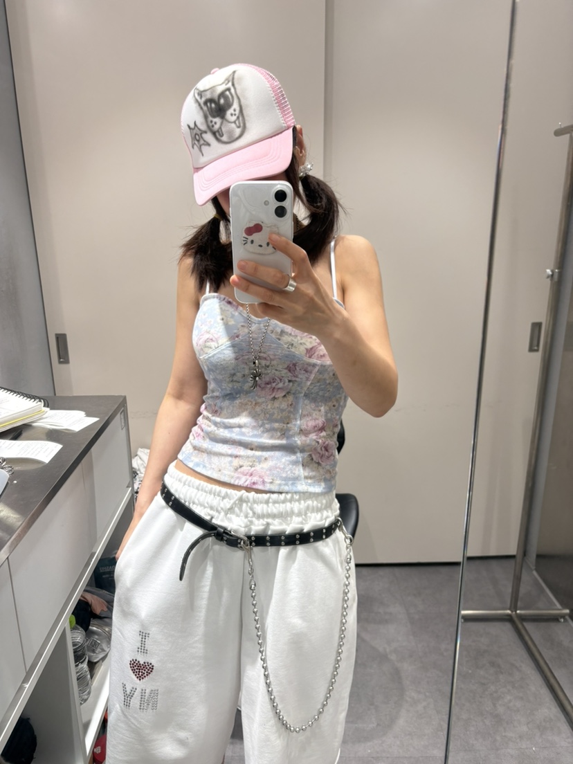 PLATFORM-L韓國直郵女裝新品26夏季熱賣吊帶背心復古無袖PLATFORM吊帶/背心