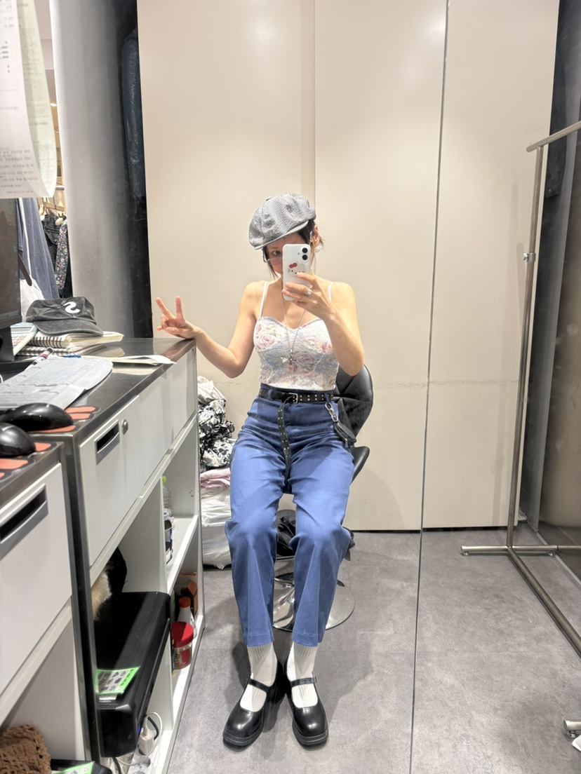 PLATFORM-L韓國直郵女裝新品26夏季熱賣吊帶背心復古無袖PLATFORM吊帶/背心