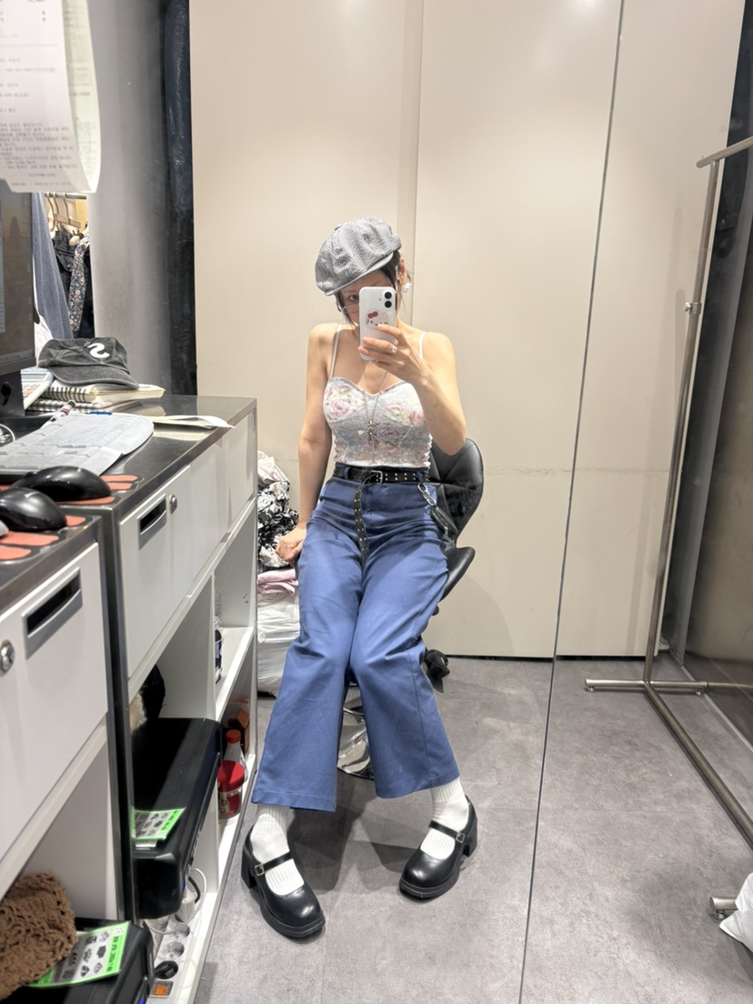 PLATFORM-L韓國直郵女裝新品26夏季熱賣吊帶背心復古無袖PLATFORM吊帶/背心