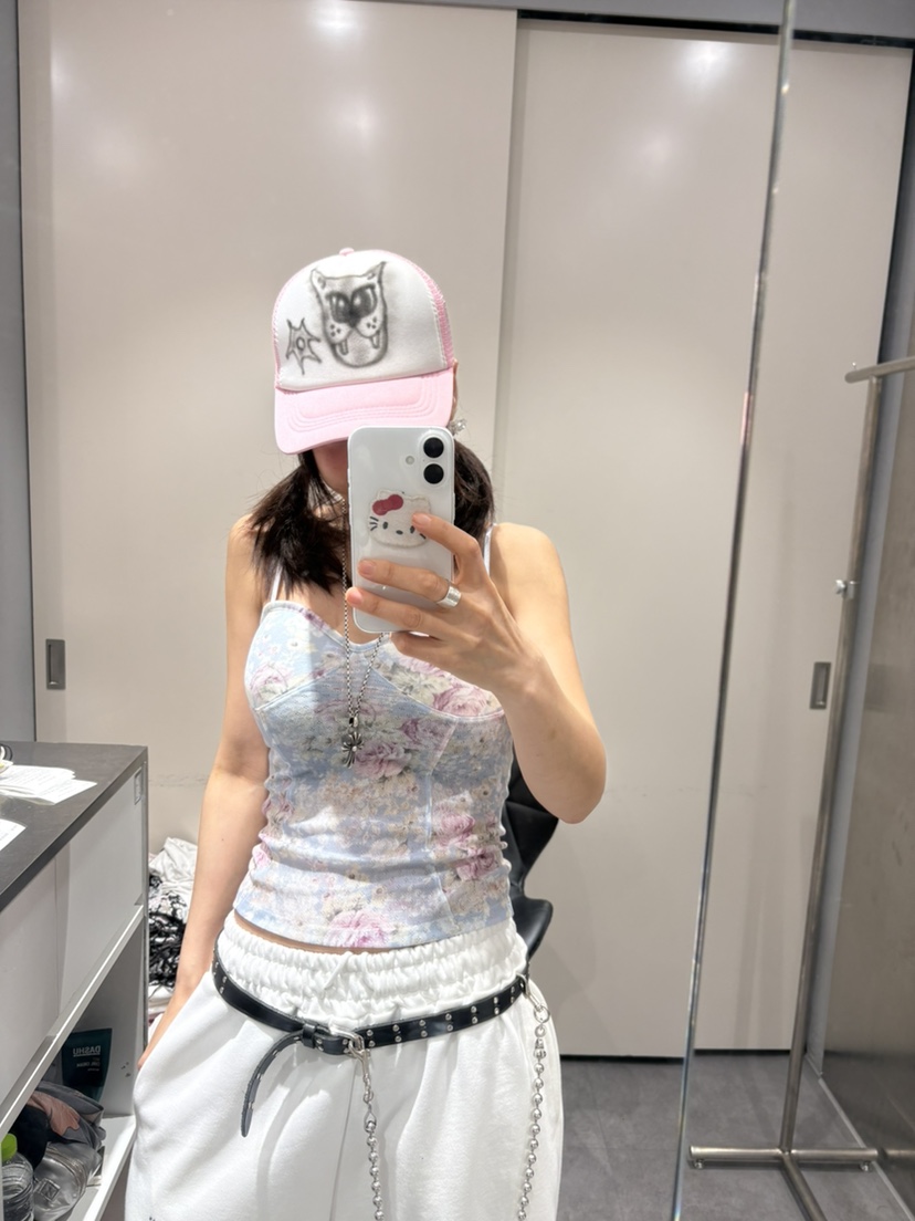 PLATFORM-L韓國直郵女裝新品26夏季熱賣吊帶背心復古無袖PLATFORM吊帶/背心