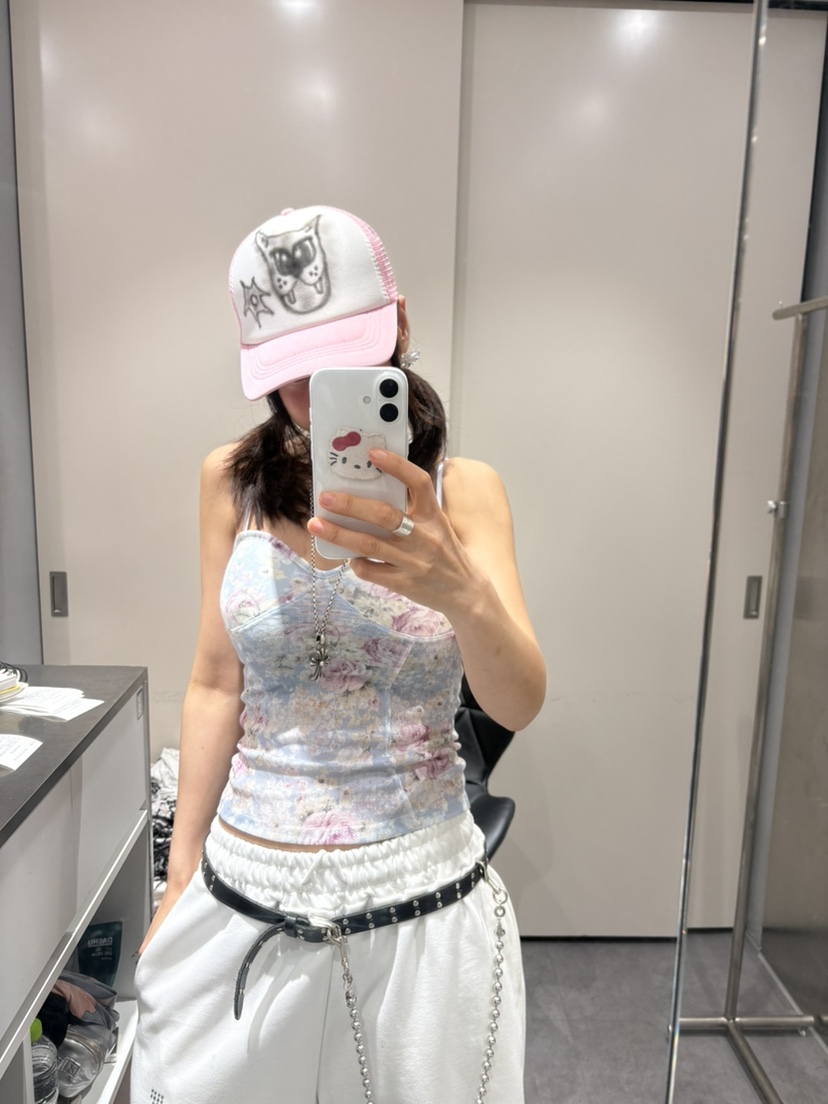 PLATFORM-L韓國直郵女裝新品26夏季熱賣吊帶背心復古無袖PLATFORM吊帶/背心