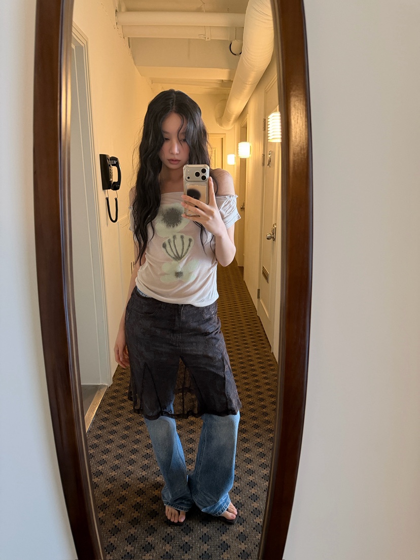 AWESOMESAUCE韓國東大門代購女裝新品人氣休閑半身裙中短裙AWESOME SAUCE半身裙/中短裙