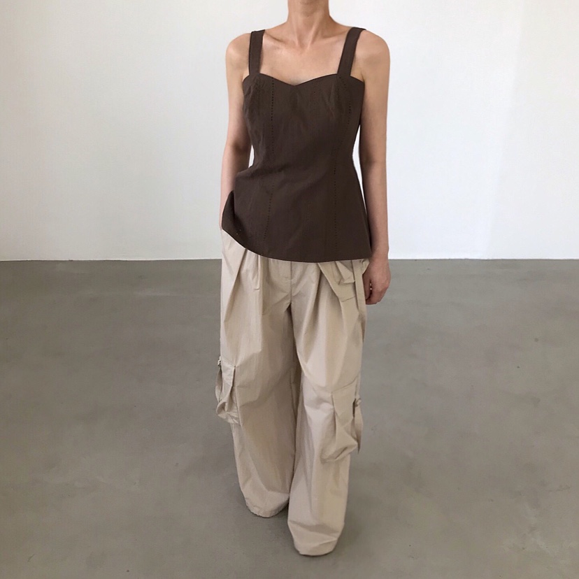 2TWO MOON韓國直郵女士新品熱賣時尚人氣職業休閑吊帶背心2TWO MOON吊帶/背心