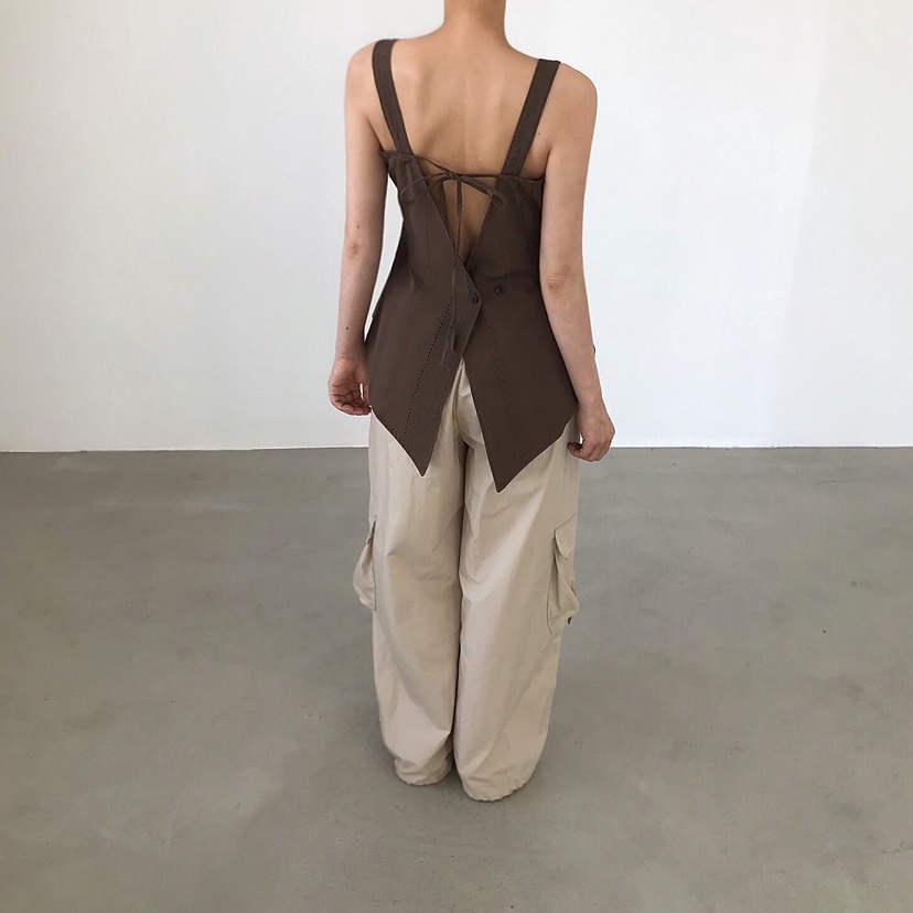 2TWO MOON韓國直郵女士新品熱賣時尚人氣職業休閑吊帶背心2TWO MOON吊帶/背心