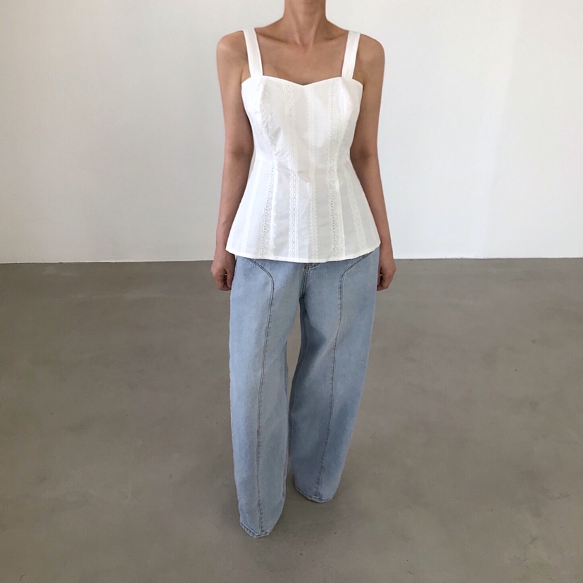 2TWO MOON韓國直郵女士新品熱賣時尚人氣職業休閑吊帶背心2TWO MOON吊帶/背心
