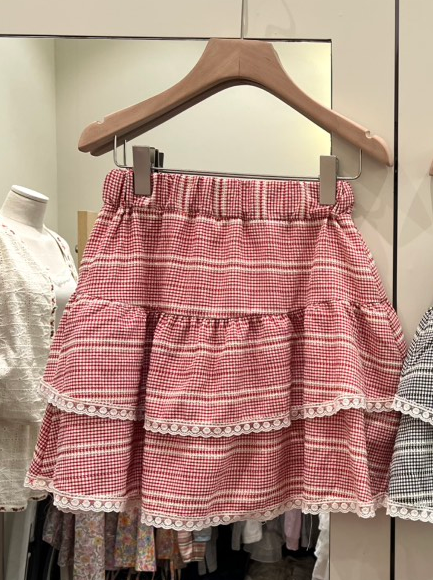 BE&amp;BE韓國東大門直郵女士新品休閑職業人氣短裙格子BE&be短裙圖色2