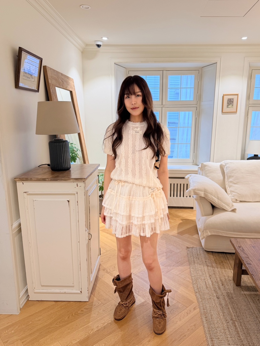 BOUTIQUE-L韓國直郵女裝新品26春夏休閑26夏季人氣推薦T恤BOUTIQUE-LT恤