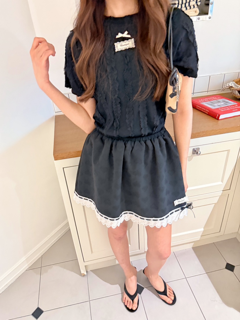 BOUTIQUE-L韓國直郵女裝新品26春夏休閑26夏季人氣推薦T恤BOUTIQUE-LT恤