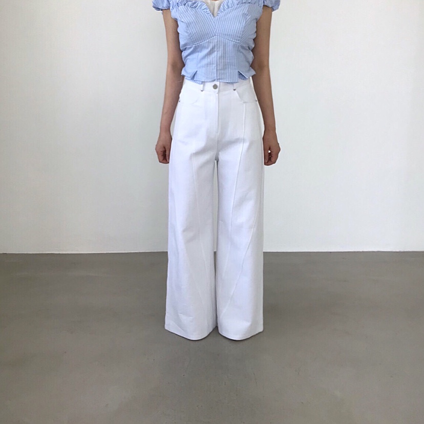 2TWO MOON東大門實拍韓國女士新品熱賣人氣時尚26夏季休閑褲2TWO MOON休閑褲