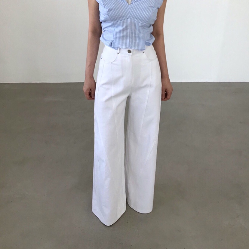 2TWO MOON東大門實拍韓國女士新品熱賣人氣時尚26夏季休閑褲2TWO MOON休閑褲圖色1