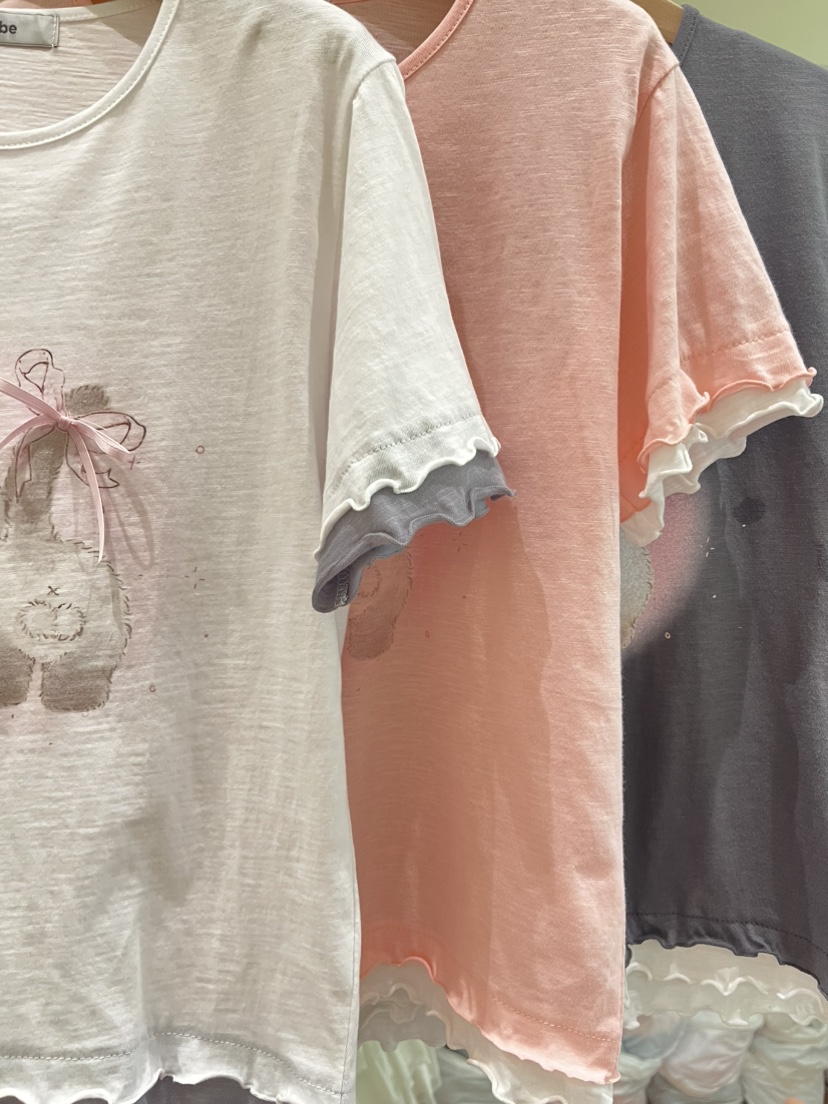 BE&amp;BE韓國直郵實拍女裝新品職業時尚人氣熱賣26夏季T恤BE&beT恤