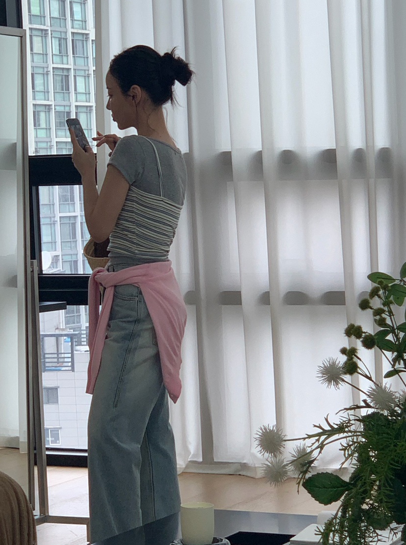 REVE CITE-L韓國直郵女士新品人氣熱賣時尚推薦T恤多層REVE CITE-LT恤