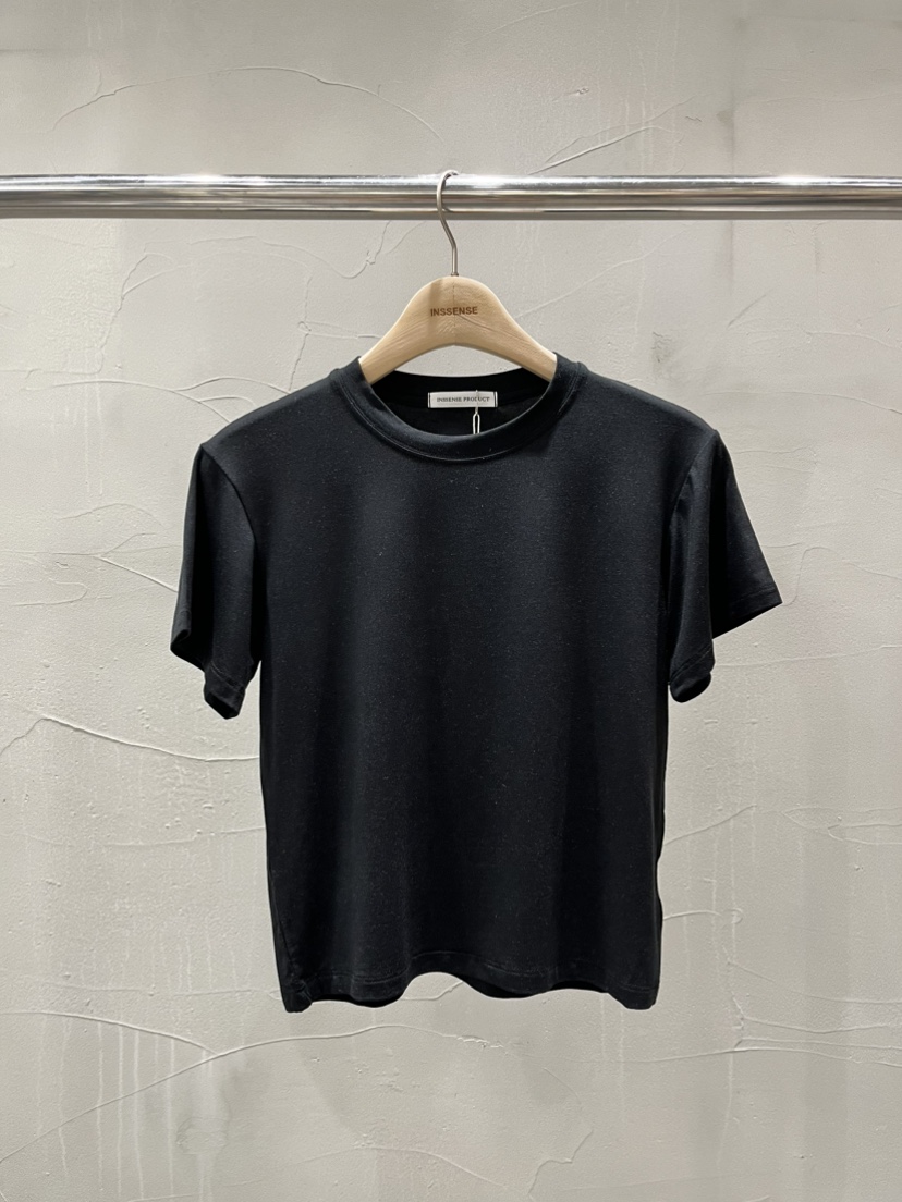 INSSENSE-A韓國直郵女士新品人氣熱賣休閑時尚26春夏T恤天絲INSSENSE-AT恤圖色4