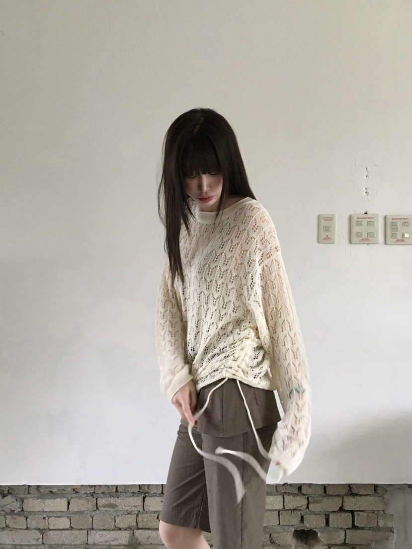 LEGACY韓國直郵實拍女士新品時尚26春夏職業推薦針織衫寬松LEGACY針織衫