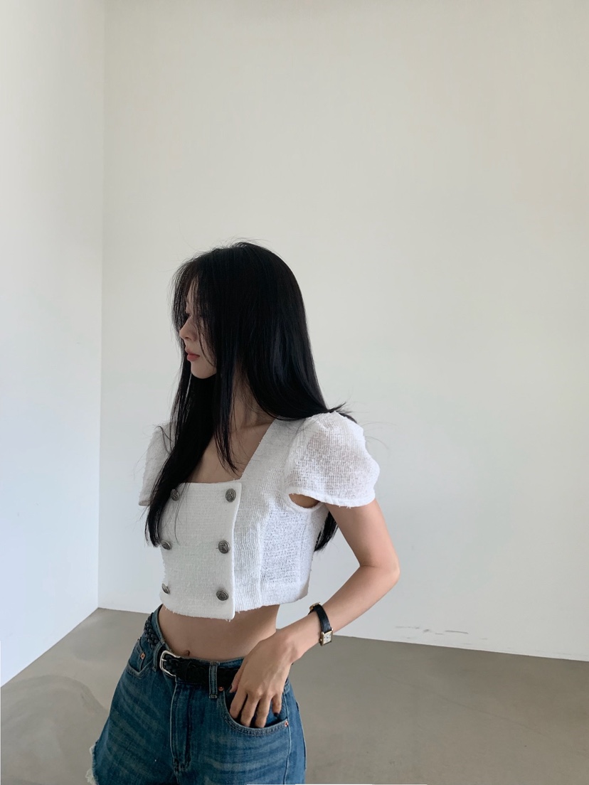 VERANDA韓國直郵女士新品熱賣26夏季休閑職業推薦夾克亞麻VERANDA夾克
