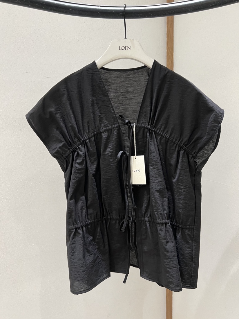 LOFN韓國東大門直郵女士新品人氣熱賣26夏季職業襯衫蕾絲衫LLOFN襯衫/蕾絲衫圖色3
