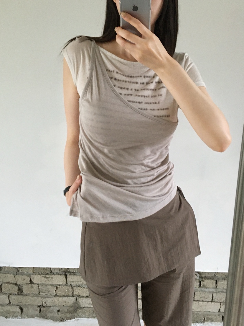 LEGACY韓國東大門直郵女裝新品職業26夏季休閑推薦時尚T恤LEGACYT恤