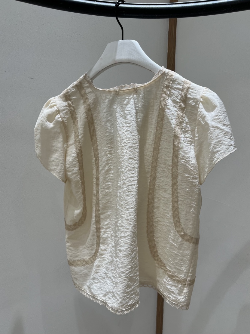 LOFN韓國東大門直郵女裝新品26春夏職業時尚休閑襯衫蕾絲衫LLOFN襯衫/蕾絲衫