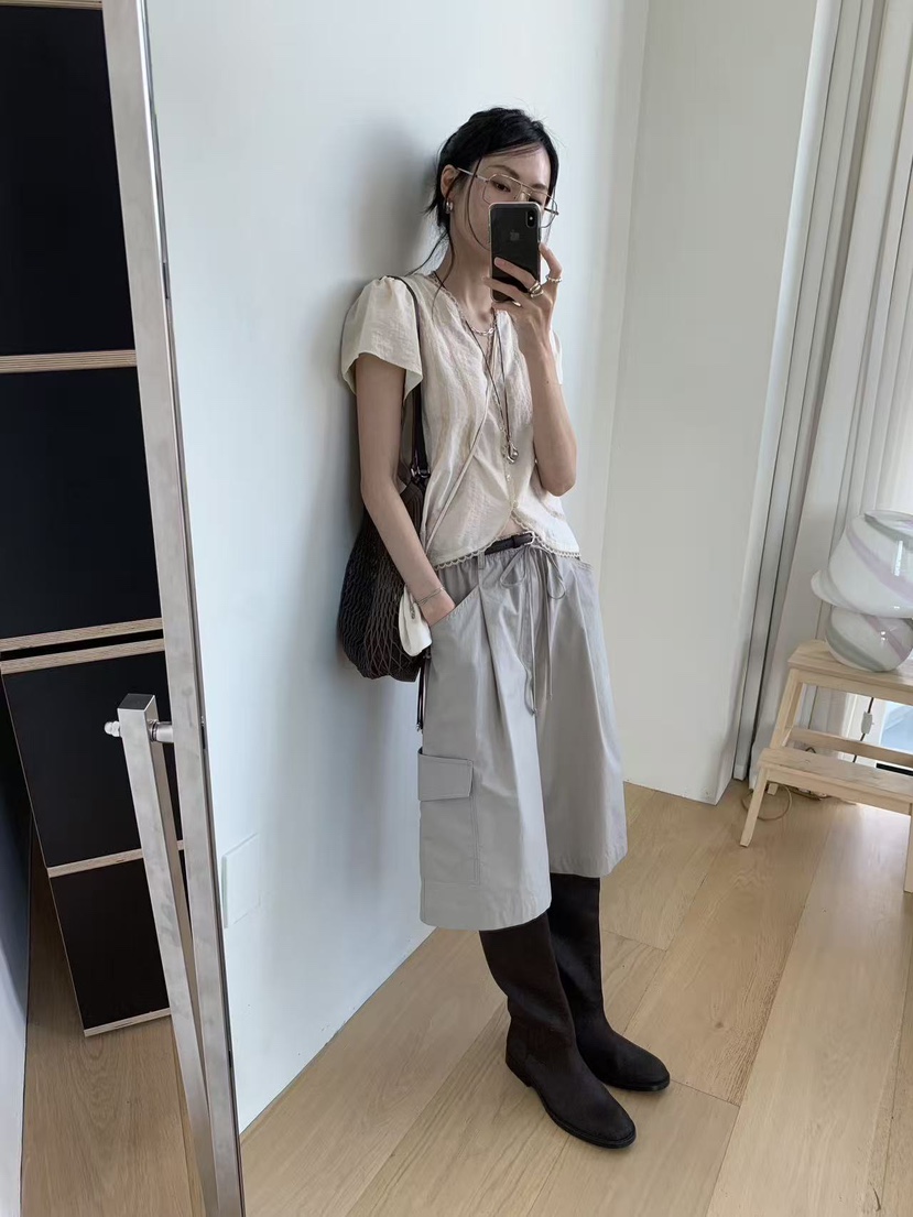 LOFN韓國東大門直郵女裝新品26春夏職業時尚休閑襯衫蕾絲衫LLOFN襯衫/蕾絲衫
