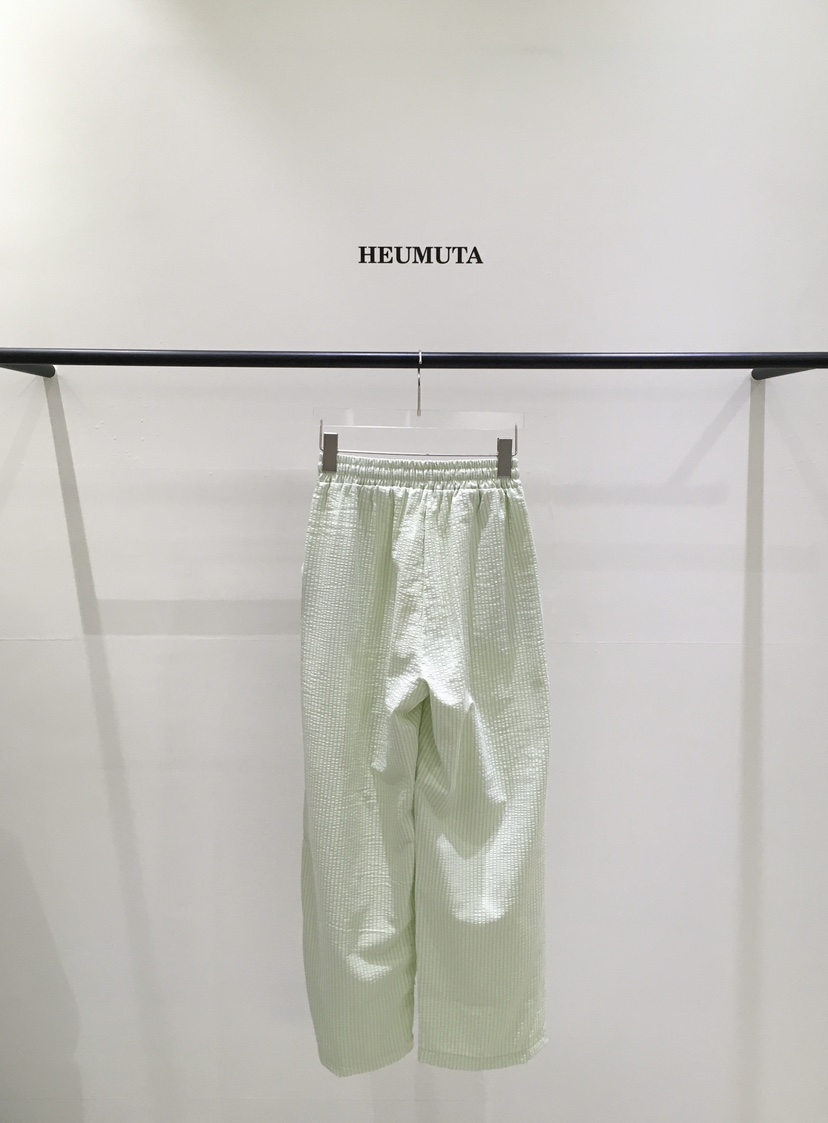 HEUMUTA韓國代購女士新款26夏季人氣26春夏熱賣休閑褲條紋HEUMUTA休閑褲