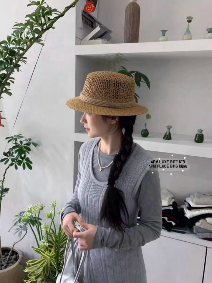 N3韓國直郵女士新品休閑時尚熱賣職業26春夏推薦帽子網狀N3帽子