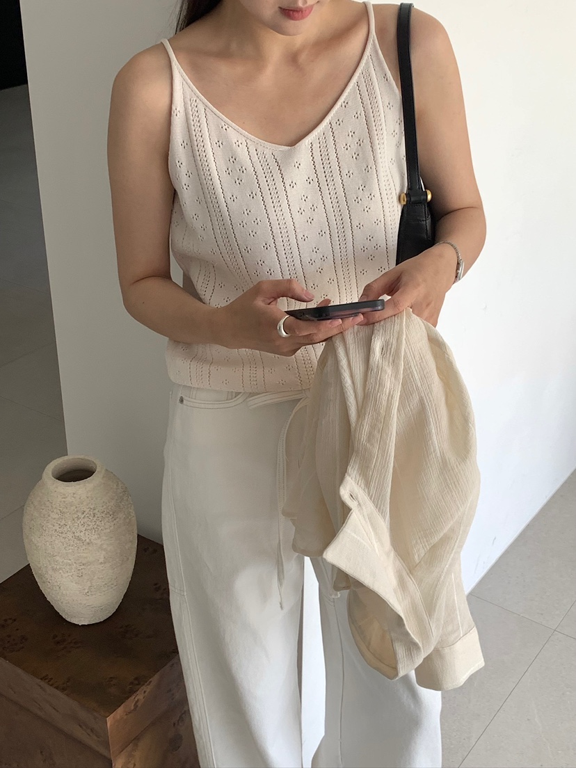 BLEECKER韓國直郵實拍女士新款休閑26夏季推薦熱賣吊帶背心BLEECKER吊帶/背心