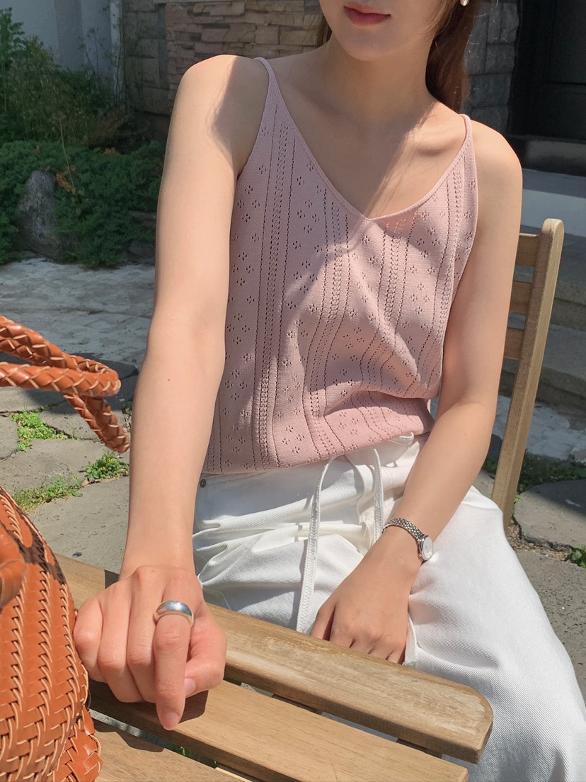 BLEECKER韓國直郵實拍女士新款休閑26夏季推薦熱賣吊帶背心BLEECKER吊帶/背心