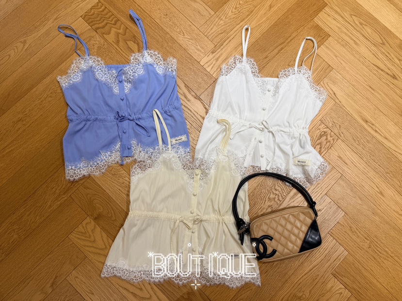 BOUTIQUE-L韓國東大門直郵女裝新款26夏季推薦人氣吊帶背心BOUTIQUE-L吊帶/背心