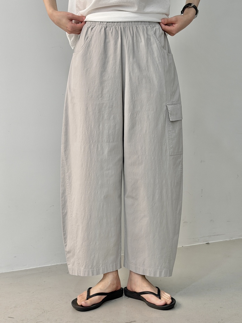 PEPPER-L韓國直郵女士新品26夏季26春夏熱賣推薦休閑褲口袋PEPPER休閑褲圖色1