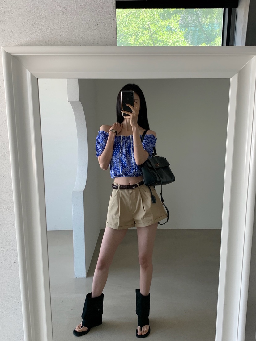 VERANDA韓國直郵實拍女士新款26春夏26夏季人氣襯衫蕾絲衫LVERANDA襯衫/蕾絲衫