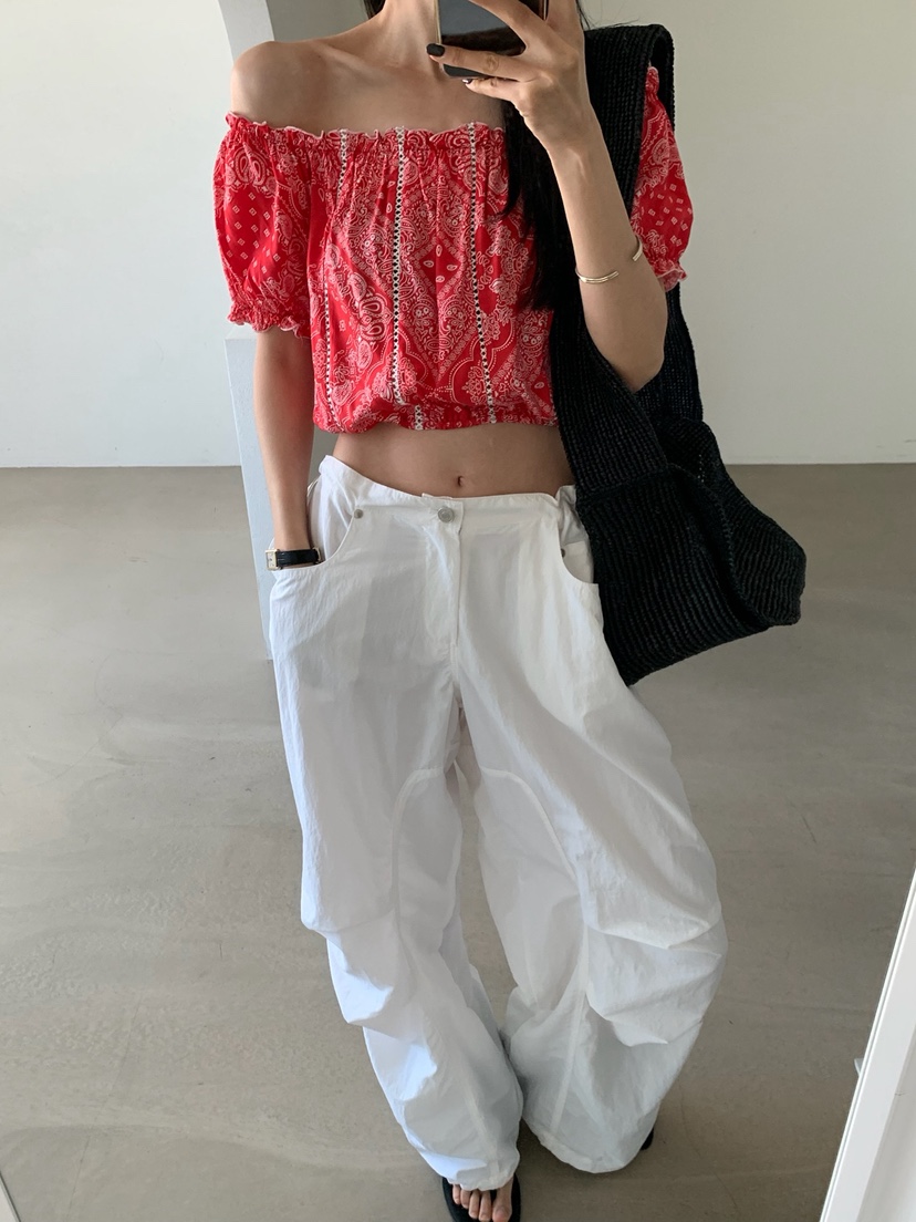VERANDA韓國直郵實拍女士新款26春夏26夏季人氣襯衫蕾絲衫LVERANDA襯衫/蕾絲衫