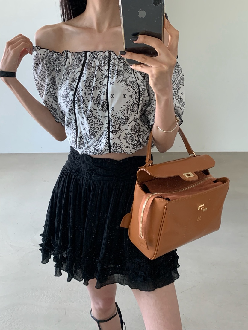 VERANDA韓國直郵實拍女士新款26春夏26夏季人氣襯衫蕾絲衫LVERANDA襯衫/蕾絲衫