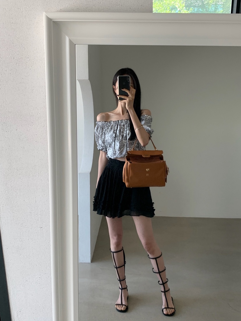 VERANDA韓國直郵實拍女士新款26春夏26夏季人氣襯衫蕾絲衫LVERANDA襯衫/蕾絲衫