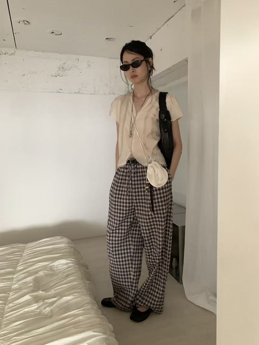 LOFN韓國直郵女士新品推薦人氣26春夏時尚休閑熱賣休閑褲LOFN休閑褲