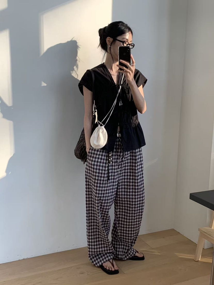 LOFN韓國直郵女士新品推薦人氣26春夏時尚休閑熱賣休閑褲LOFN休閑褲
