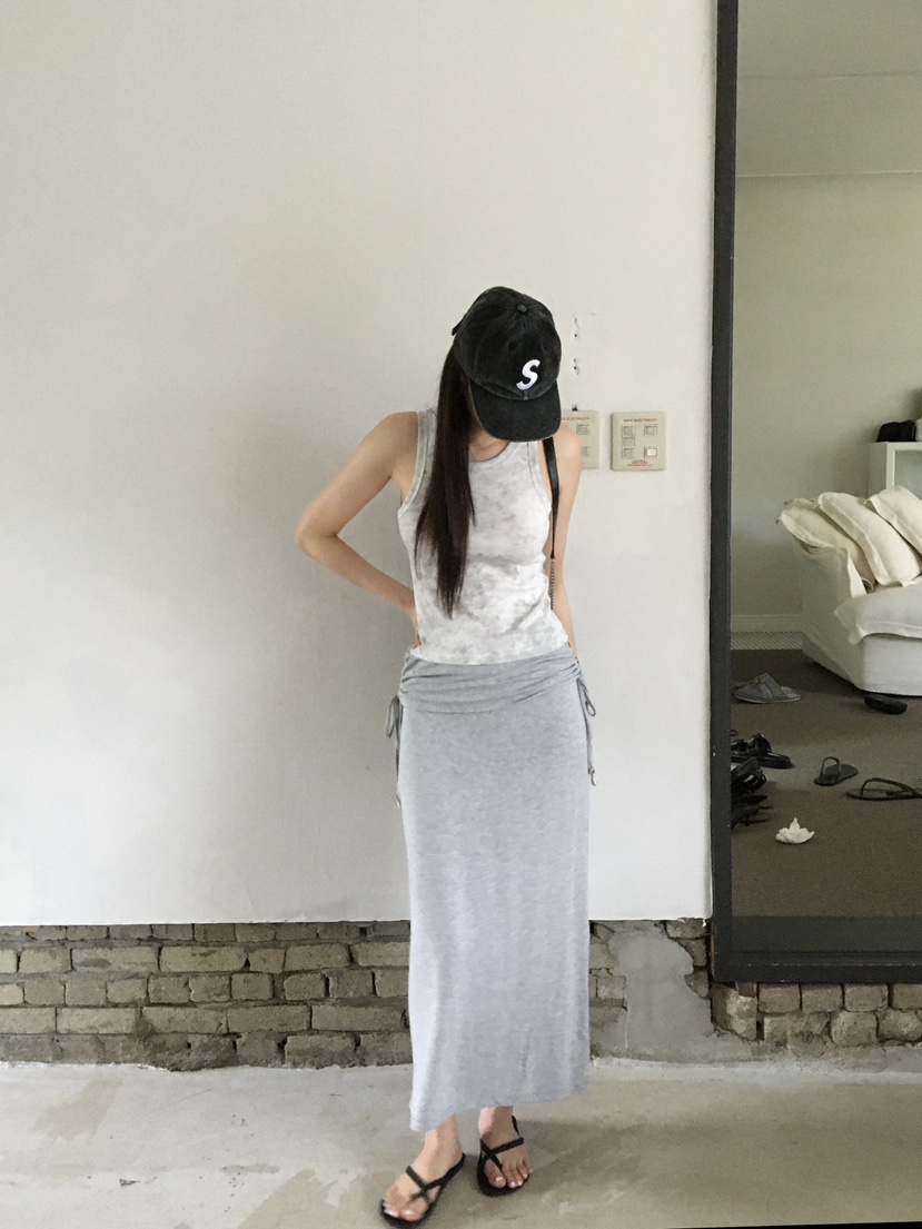 LEGACY韓國直郵女士新品人氣推薦26春夏吊帶背心水洗無袖LEGACY吊帶/背心